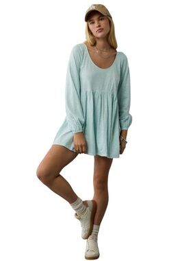 american eagle grey sweater dress AE Oversized Turtleneck Sweater Dress
